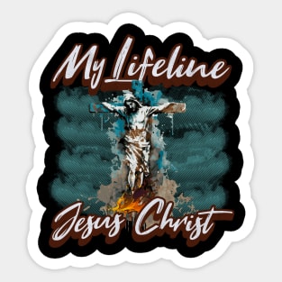 Jesus Is My Savior Sticker